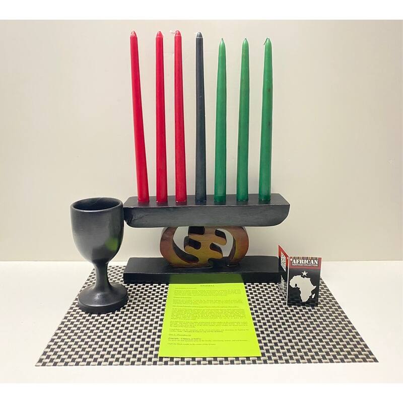 Kwanzaa "Gye Nyame" Celebration Set (Ghana) On Sale Bed Bath